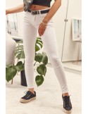 White denim pants 6227 - Online store - Boutique